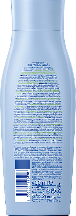 Pflegeshampoo "Volumen & Kraft" - NIVEA Hair Care Volume Sensation Shampoo — Bild N7