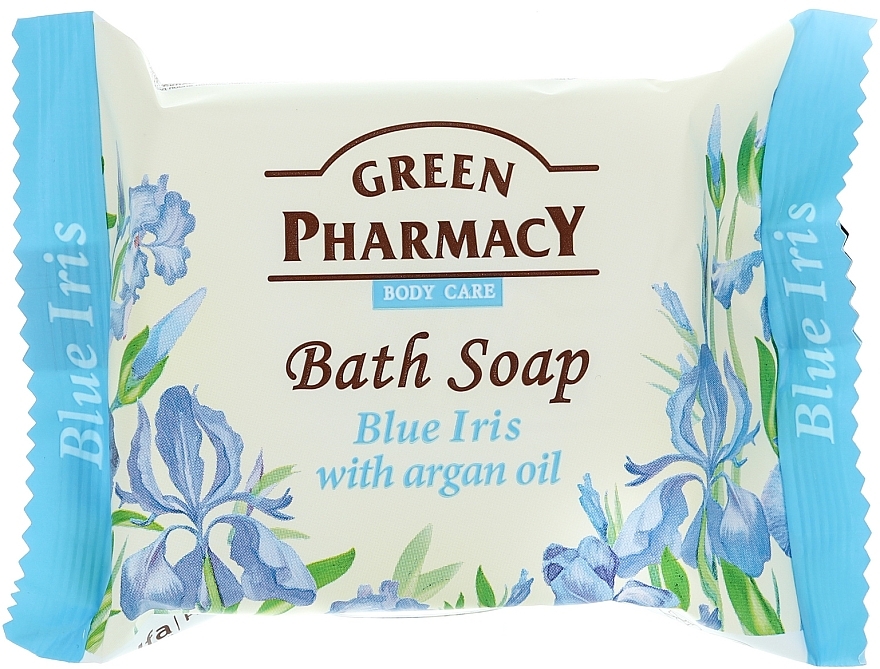 Seife "Blaue Iris" mit Arganöl - Green Pharmacy — Bild N1