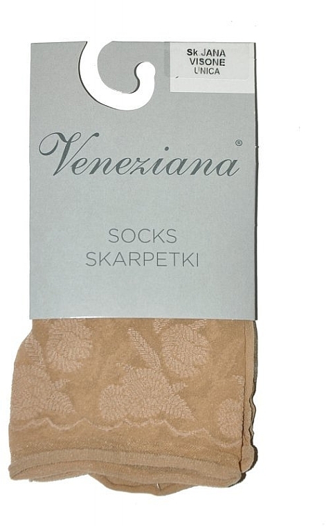 Damensocken Jana visone - Veneziana — Bild N1