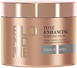 Düfte, Parfümerie und Kosmetik Aufbauende Intensivkur für kalte Blondtöne - Schwarzkopf BlondMe Tone Enhancing Bonding Mask
