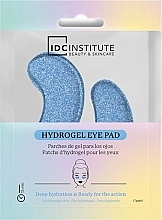 Hydrogel-Augenpads mit Glitzer - IDC Institute Glitter Hydrogel Eye Pad Blue — Bild N1