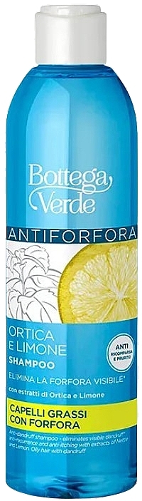 Anti-Schuppen-Shampoo mit Brennnessel- und Zitronenextrakten - Bottega Verde Anti-Dandruff Shampoo — Bild N1