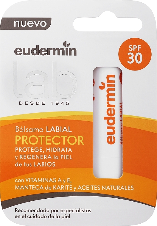 Lippenbalsam mit Sonnenschutz SPF 6 - Eudermin Sun Care Protector Labial SPF6 — Bild N1