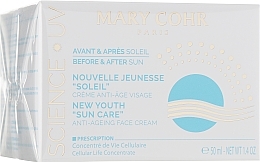 Gesichtscreme  - Mary Cohr Nouvelle Jeunesse New Youth "Sun Care" — Bild N1