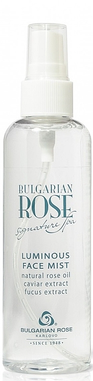 Gesichtsnebel - Bulgarian Rose Signature Spa Luminous Face Mist — Bild N1