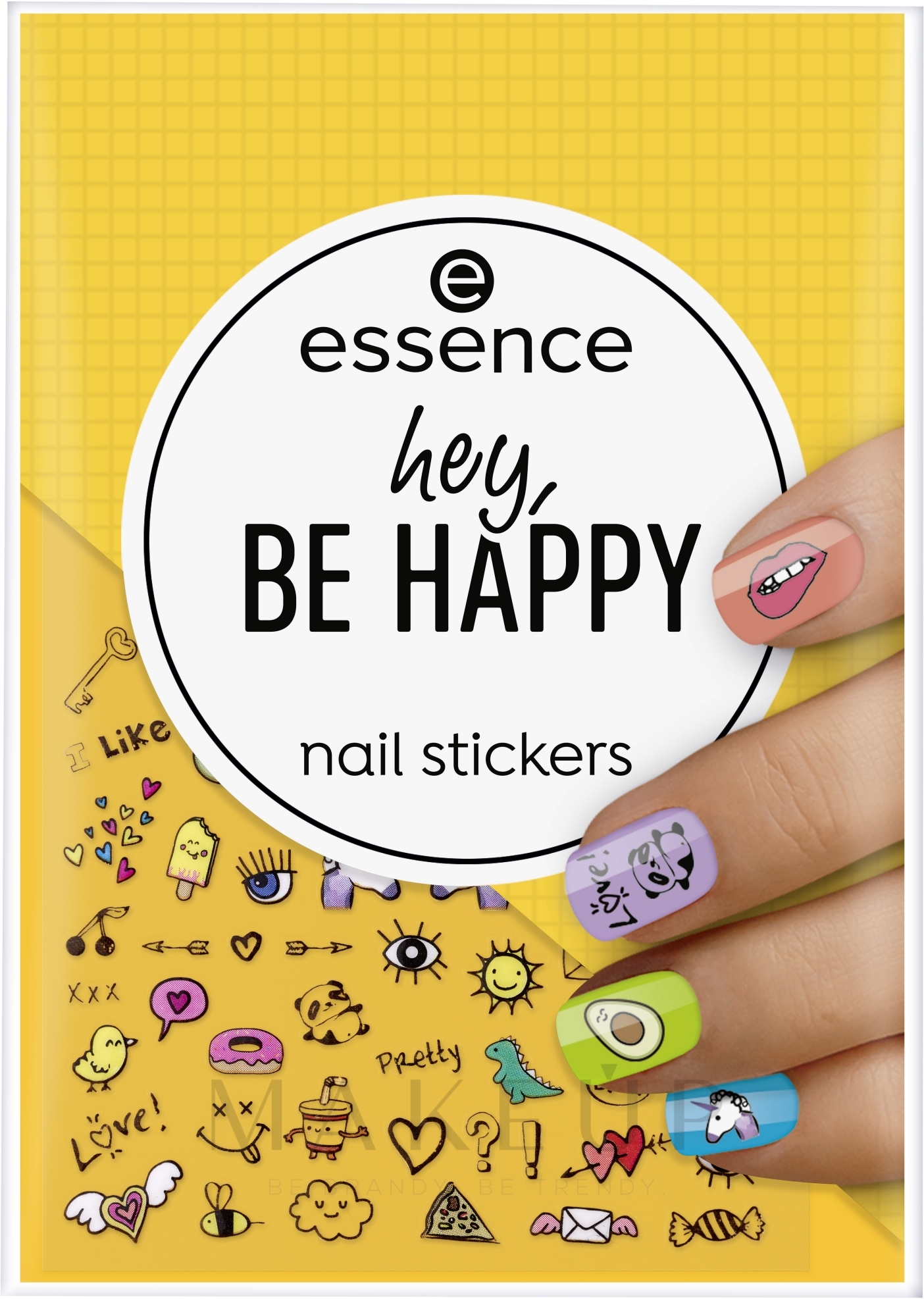 Dekorative Nagelsticker - Essence Hey, Be Happy! Nail Stickers — Bild 05