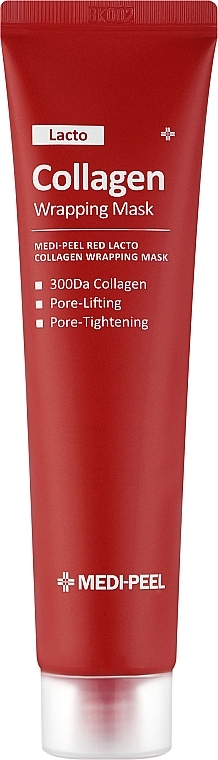 Straffende Gesichtsmaske mit Kollagen  - MEDIPEEL Red Lacto Collagen Wrapping Mask — Bild N1