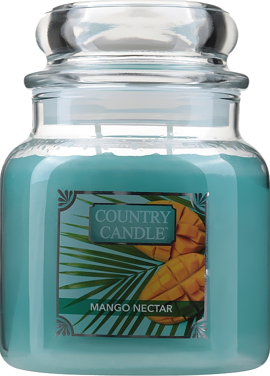 Duftkerze im Glas Mango Nectar - Country Candle Mango Nectar — Bild N1