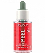 Düfte, Parfümerie und Kosmetik Serum mit AHA-Säuren - Madara Cosmetics Peel Hyaluron Intense Peel Serum