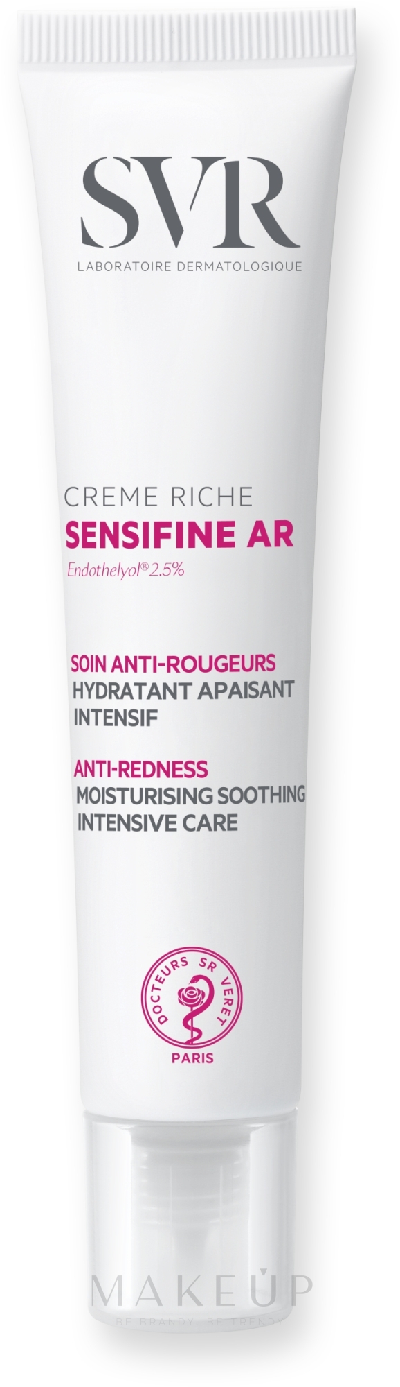Intensiv feuchtigkeitsspendende Gesichtscreme - SVR Sensifine AR Anti-Redness Moisturizing Creme Riche — Bild 40 ml