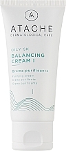 Reinigende und ausgleichende Gesichtscreme für fettige Haut - Atache Oily SK Balancing Cream I — Bild N1