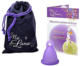 Düfte, Parfümerie und Kosmetik Menstruationstasse Größe S violett - MeLuna Classic Shorty Menstrual Cup Ring