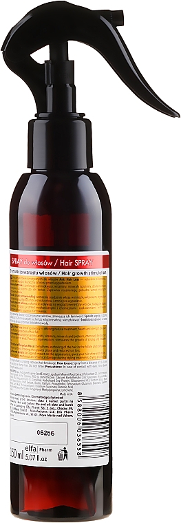 Spray für dünnes und beschädigtes Haar - Dr. Sante Anti Hair Loss Spray — Bild N4