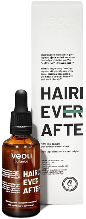 Stimulierende, stärkende und regenerierende Öllotion für die Kopfhaut - Veoli Botanica Hairly Ever After  — Bild N1