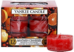 Düfte, Parfümerie und Kosmetik Teelichter Mandarin Cranberry - Yankee Candle Scented Tea Light Candles Mandarin Cranberry