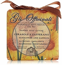 Naturseife Sunflower & Saffron - Nesti Dante Nourishing & Moisturizing Soap Gli Officinali Collection  — Bild N1
