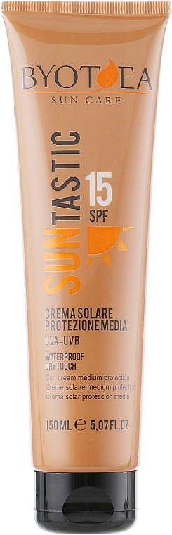 Wasserfeste Sonnenschutzcreme SPF15 - Byothea — Bild N1