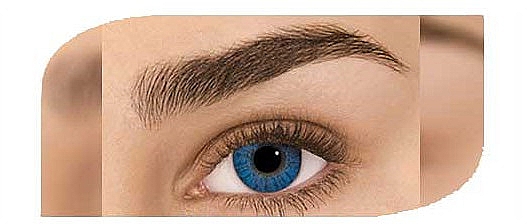 Farbige Kontaktlinsen 2 St. brilliant blue - Alcon FreshLook Colorblends  — Bild N2