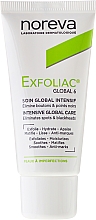 Intensiv pflegende Gesichtscreme gegen Pigmentflecken und Mitesser - Noreva Exfoliac Global 6 Severe Imperfections Cream — Bild N2