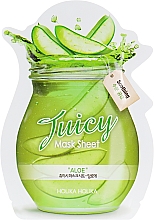 Düfte, Parfümerie und Kosmetik Tuchmaske mit Aloe Vera-Extrakt - Holika Holika Aloe Juicy Mask Sheet
