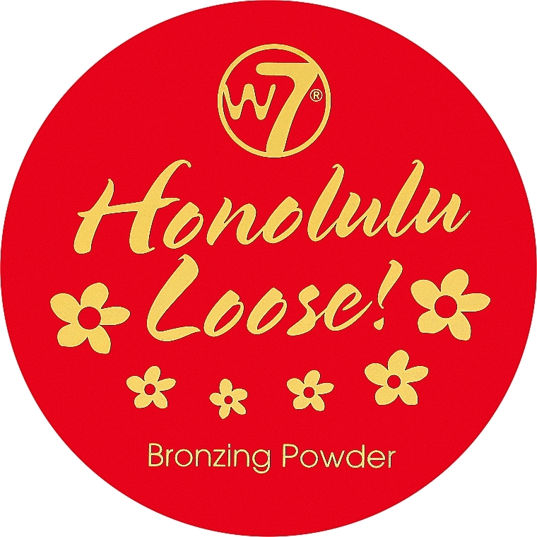 Loser Bronzepuder - W7 Honolulu Loose Bronzing Powder — Bild N1