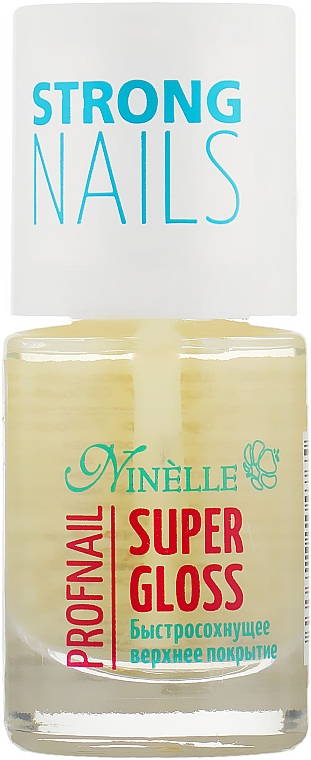 Schnelltrocknender Decklack - Ninelle Super Gloss Profnail — Bild N1