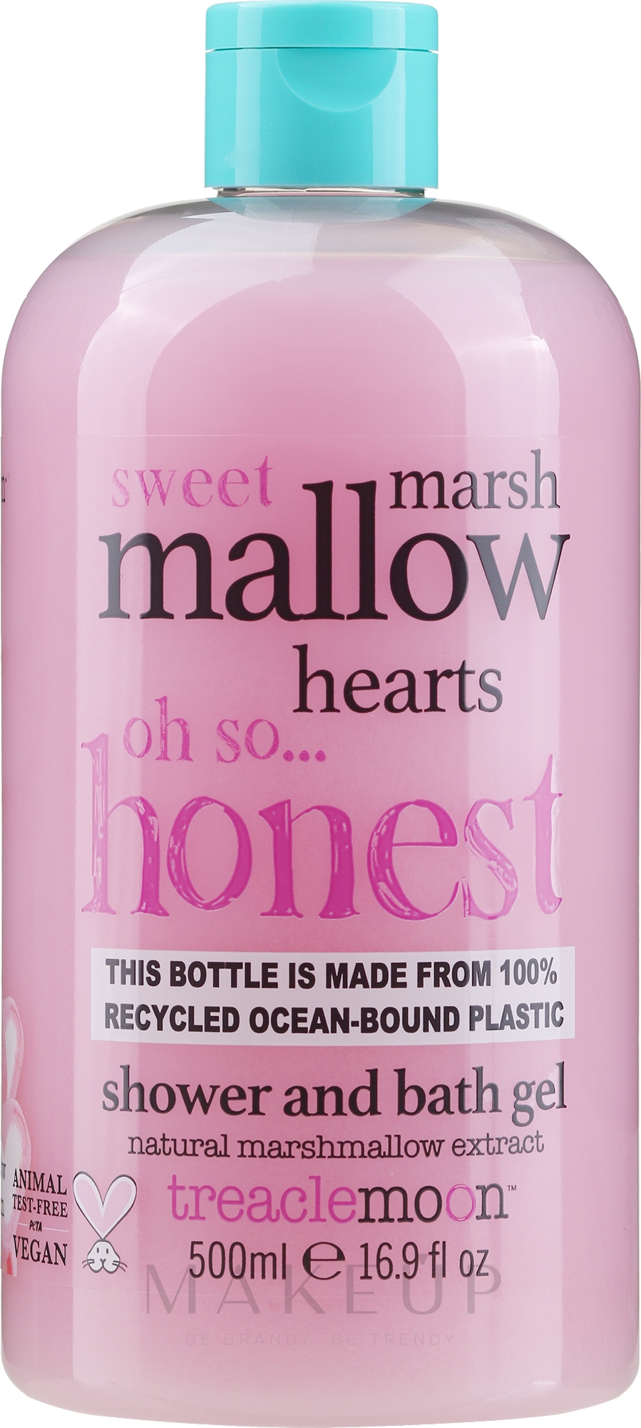 Duschgel Marshmallow - Treaclemoon Marshmallow Hearts Bath & Shower Gel — Bild 500 ml
