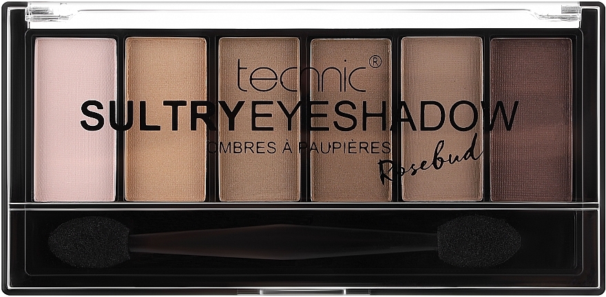 Lidschattenpalette - Technic Cosmetics Sultry 6 Shades Eyeshadow Palette — Bild N2