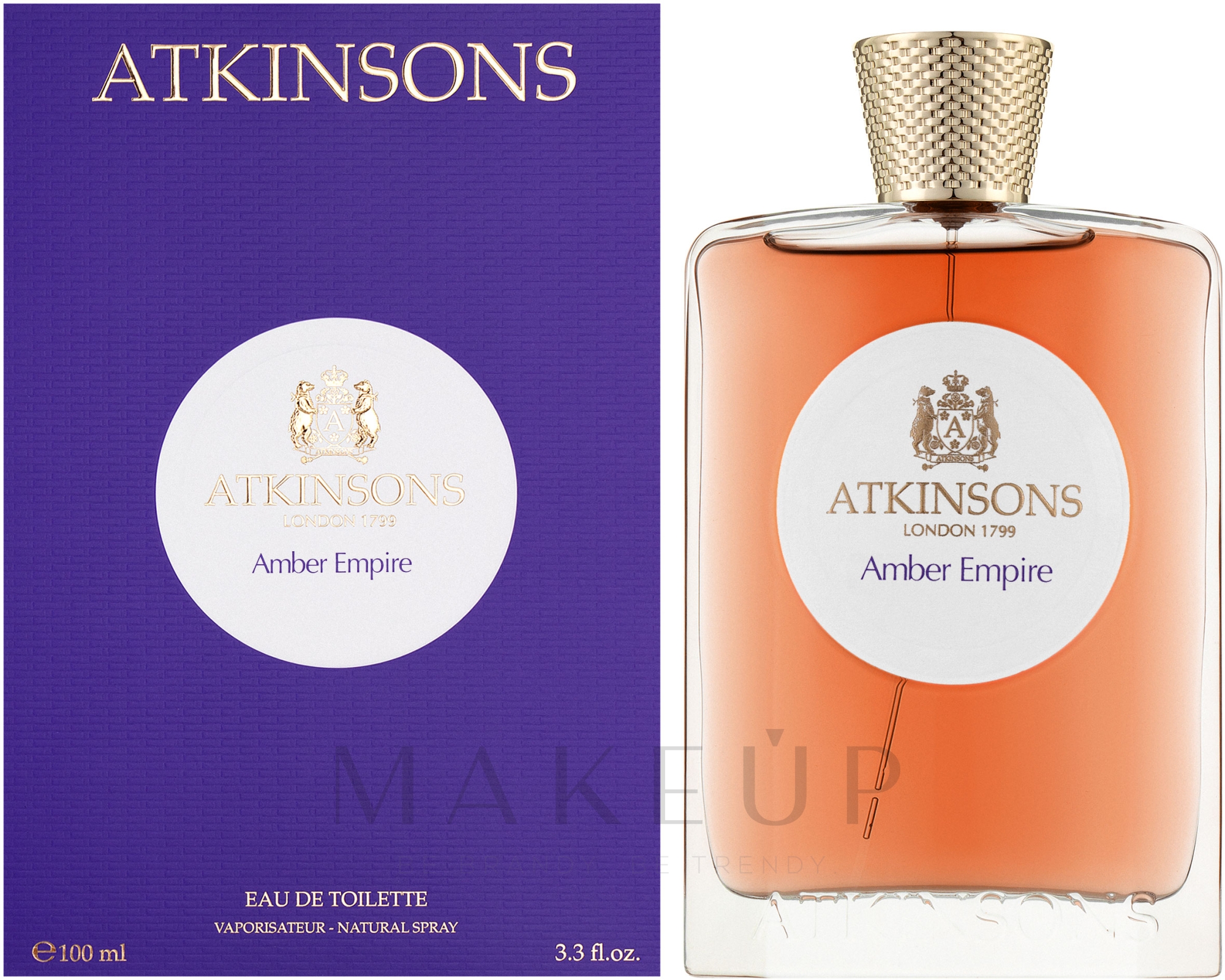 Atkinsons Amber Empire - Eau de Toilette — Bild 100 ml