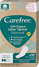 Düfte, Parfümerie und Kosmetik Hygiene-Slipeinlagen 30 St. - Carefree 100% Organic Cotton Normal