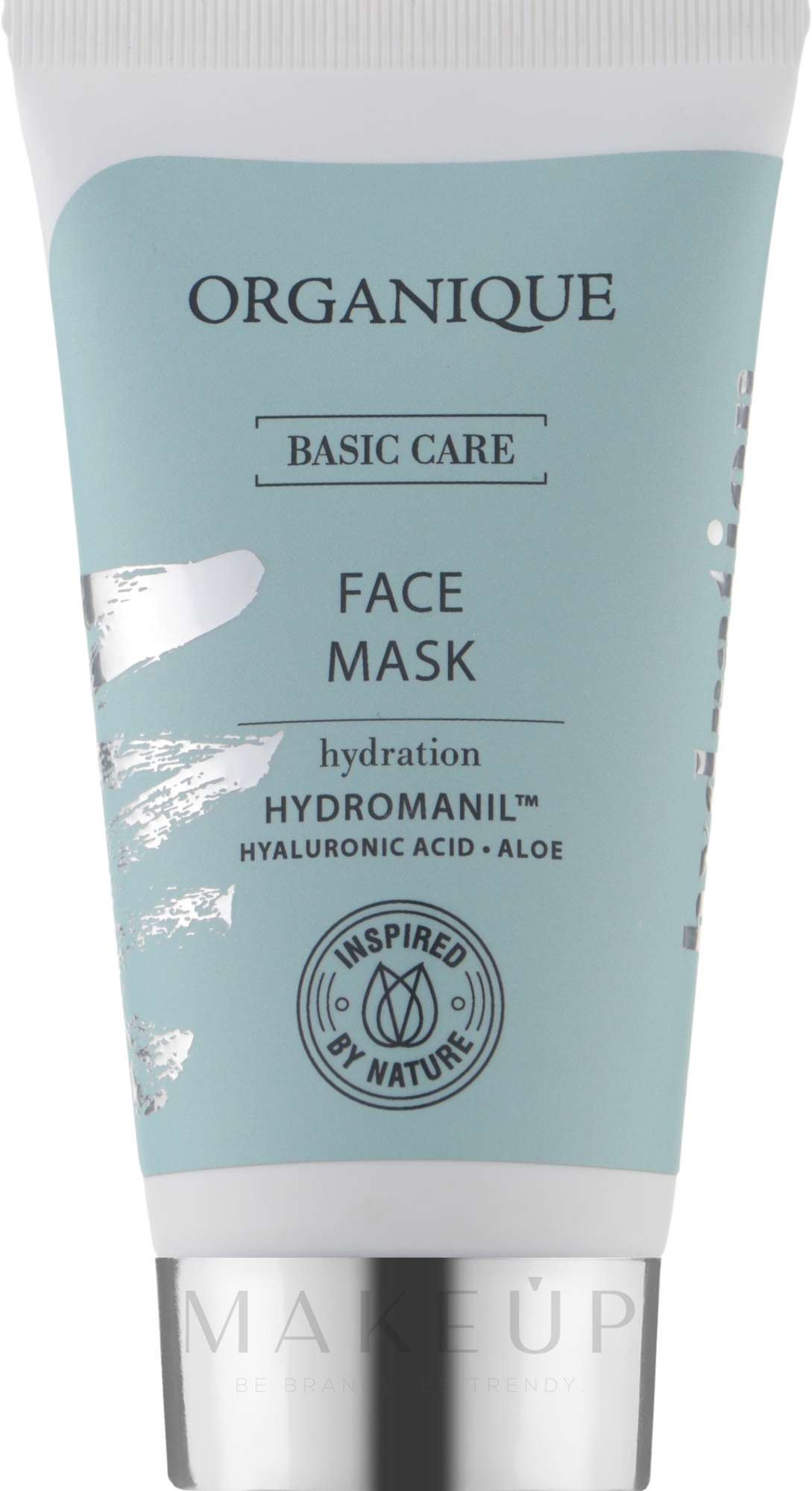 Feuchtigkeitsspendende Gesichtsmaske - Organique Basic Care Face Mask Hydration Hydromanil — Bild 50 ml