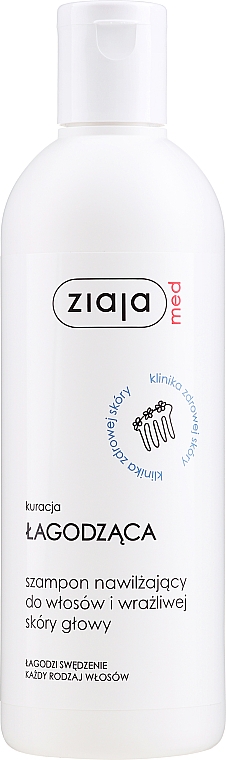 Shampoo für empfindliche Kopfhaut - Ziaja Med Treatment Antipruritic Shampoo
