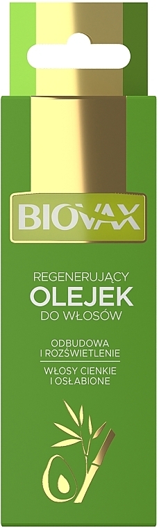 Haaröl für dünnes und schwaches Haar mit Bambus- und Avocadoöl - Biovax Bambus & Avocado Oil Elirsir — Bild N6