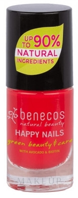 Nagellack 5ml - Benecos Happy Nails Nail Polish — Bild Hot Summer