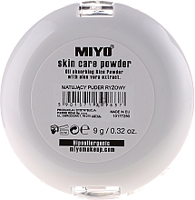 Gesichtspuder mit Aloeextrakt - Miyo Skin Care Powder — Foto N2