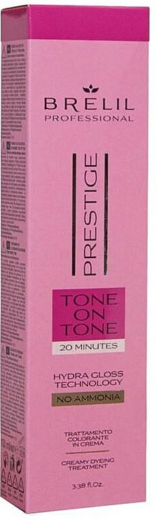 Ammoniakfreie Creme-Haarfarbe - Brelil Professional Prestige Tone On Tone — Bild N2