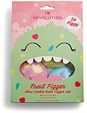 Badeset Fruchtkekse - I Heart Revolution Fruity Cookie Fizzer Set (Badebomben 3x50g) — Bild N1