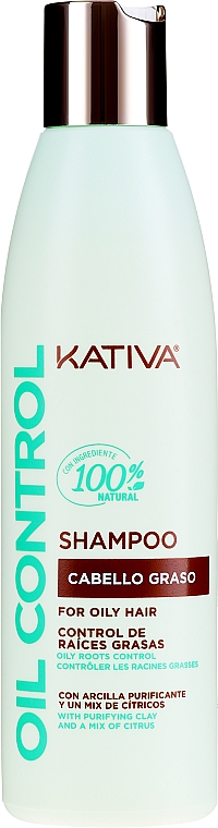 Shampoo für fettiges Haar - Kativa Oil Control Shampoo — Bild N1