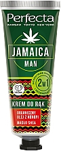Düfte, Parfümerie und Kosmetik 2in1 Feuchtigkeitsspendende Handcreme mit Hanföl und Sheabutter für Männer - Perfecta Jamaica Man Hand Cream