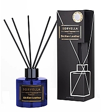 Düfte, Parfümerie und Kosmetik Raumerfrischer - Sorvella Perfume Home Fragrance Sicilian Leather