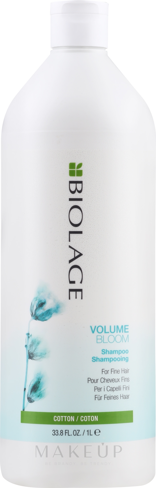 Volumebloom Shampoo für feines Haar - Biolage Volumebloom Cotton Shampoo — Bild 1000 ml