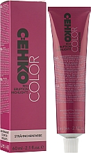 Düfte, Parfümerie und Kosmetik Creme-Haarfarbe mit Mandelprotein - C:EHKO Red Eruption Highlights