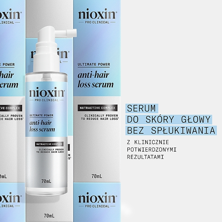 Serum gegen Haarausfall - Nioxin Ultimate Power Anti-Hair Loss Serum  — Bild N2