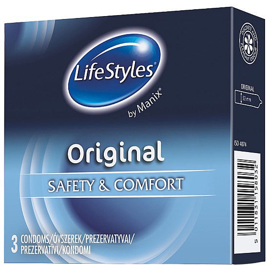 Kondome 3 St. - LifeStyles Original — Bild N1