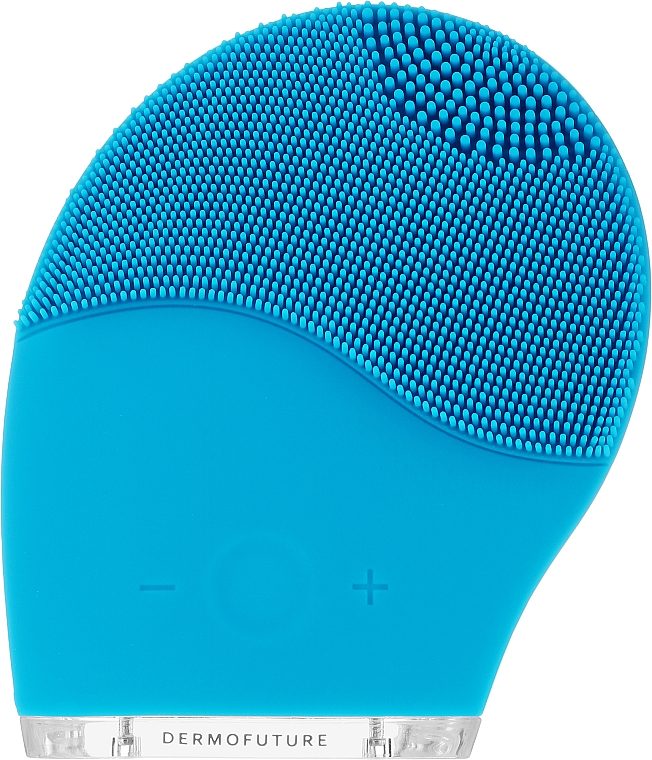 Elektrische Gesichtsreinigungsbürste blau - DermoFuture Sonic Facial Cleansing Brush — Foto N2