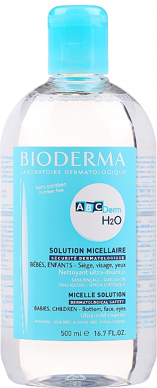 Mizellen-Reinigungswasser für Babys und Kinder - Bioderma Abcderm H2o Cleansing Water