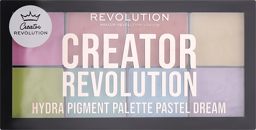 Lidschattenpalette - Makeup Revolution Creator Hydra Pigment Palette Pastel Dream — Bild N2