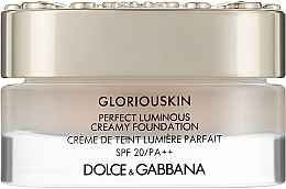 Creme-Foundation für einen strahlenden Teint - Dolce&Gabbana Glouriouskin Perfect Luminous Creamy Foundation — Bild N1