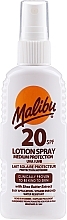 Düfte, Parfümerie und Kosmetik Sonnenschutzspray mit Sheabutter-Extrakt SPF 20 - Malibu Lotion Spray SPF20