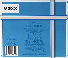 Mexx Man - Duftset (Eau de Toilette 30ml + Duschgel 50ml) — Bild N2